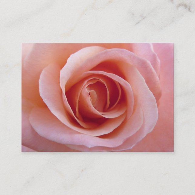 Cartão De Visita Rosa Cor-de-Rosa (Frente)