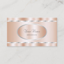 Rosa elegante Dourado com Silver Frame Professiona