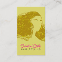 Rosa Retro Verde Oliva Estilo de Cabelo Design Pla