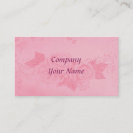 Cartão De Visita Rosas