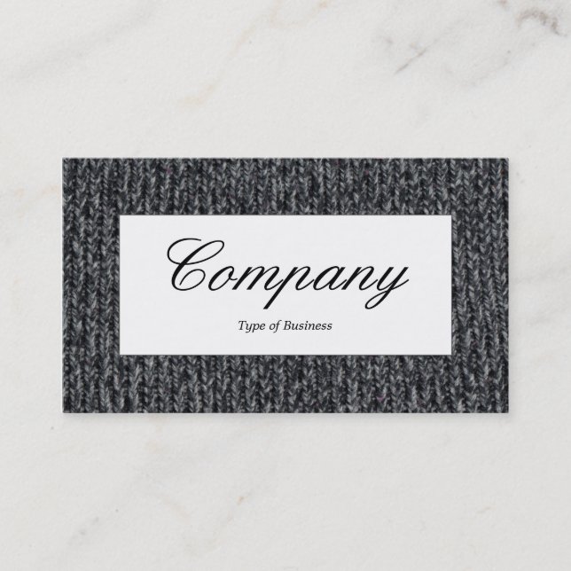 Cartão De Visita Rótulo central - Jumper maleável 02 (Frente)