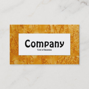 Cartão De Visita Rótulo central - Madeira 03