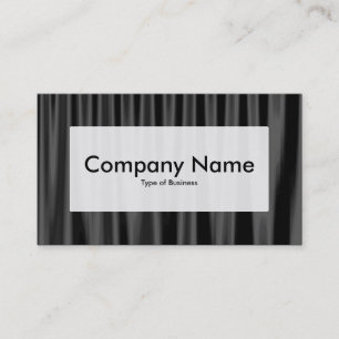 Cartão De Visita Rótulo central v3 - Drapery 07