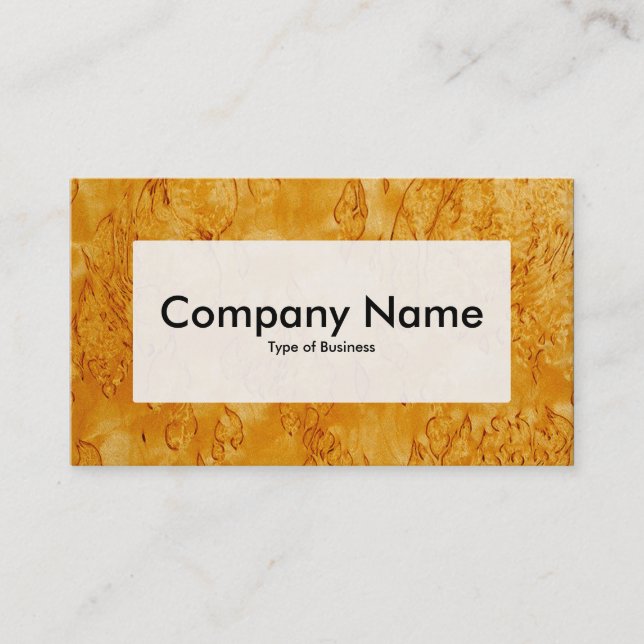 Cartão De Visita Rótulo central v3 - Madeira 03 (Frente)