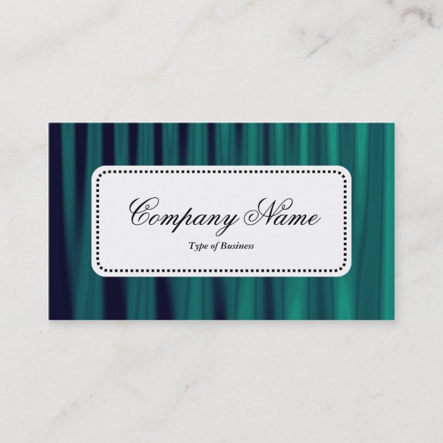 Cartão De Visita Rótulo central v5 - Drapery 03 (Frente)