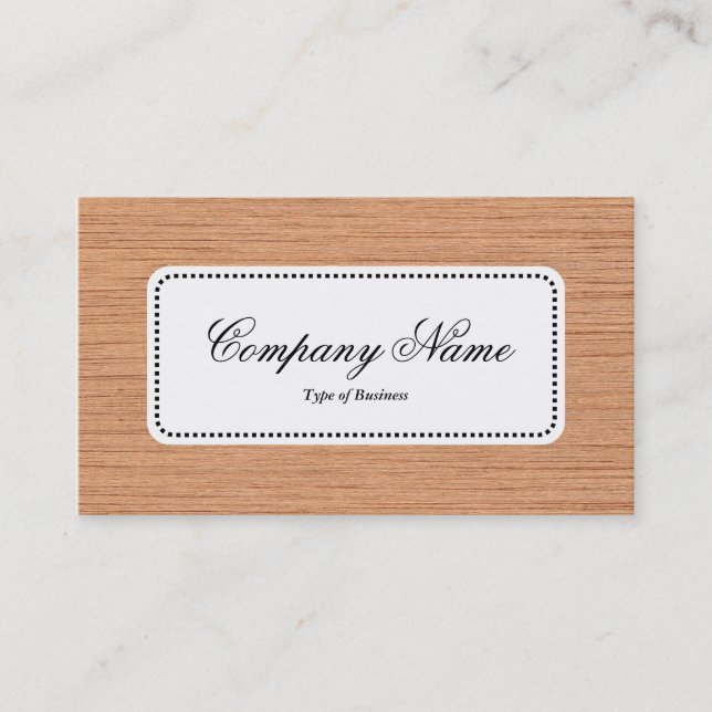 Cartão De Visita Rótulo central v5 - Madeira 06 (Frente)