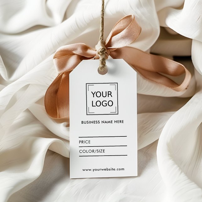 Cartão De Visita Rótulo de Preço Mínimo de Mídia Social DIY AZUL (Criador carregado)