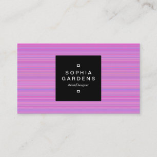 Cartão De Visita Rótulo Quadrado 01a - Linhas de Análise 03