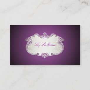 Cartão De Visita Rótulos elegantes da PixDezines