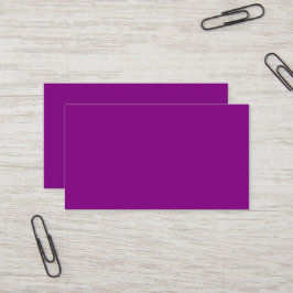 Cartão de visita roxo