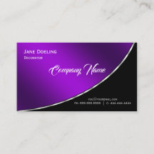 Roxo Brilhante Moderno Elegante