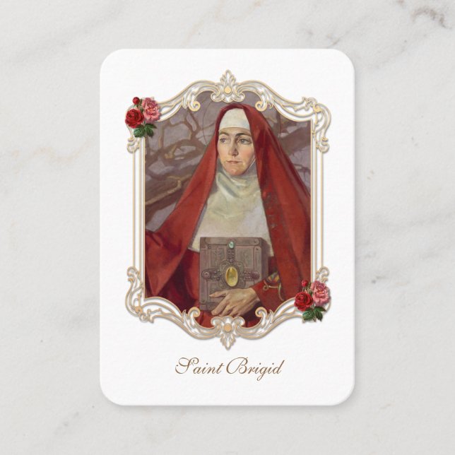 Cartão De Visita Rua, Brigada do Kildare Religioso (Frente)