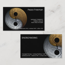Cartão De Visita Sacred Balance | Símbolo Yin Yang