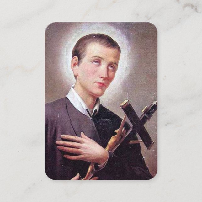 Cartão De Visita Saint Gerard Majella Fertility Prayer Card (Frente)