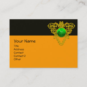 Cartão De Visita SAINT PATRICK'S CELTIC HEART, SHAMROCK, preto bran
