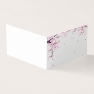 Cartão De Visita Sakura Flor de Cerejeira Arte Japonesa Tote 