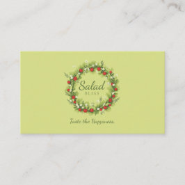 Cartão De Visita Salad Bliss