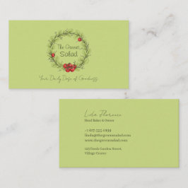 Cartão De Visita Salada dos Verdes