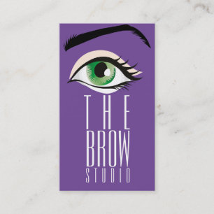 Cartão De Visita Salão de Beleza do Modern Brow Studio