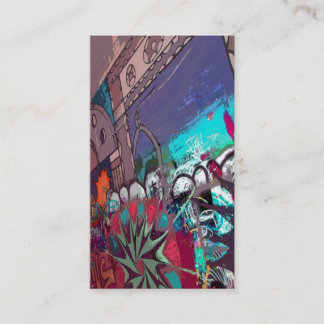 Cartão De Visita Salão de beleza dos grafites