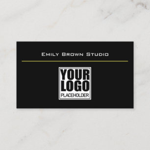 Cartão De Visita Salão de Cabelo de Cores da Linha Personalizada d