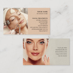 Cartão De Visita Salão de Skincare e Beleza