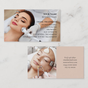 Cartão De Visita Salão de Skincare e Beleza