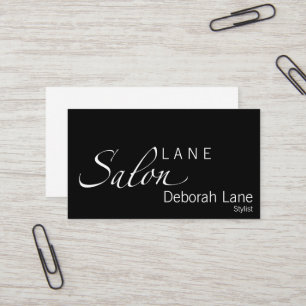 Cartão De Visita Salon Elegance