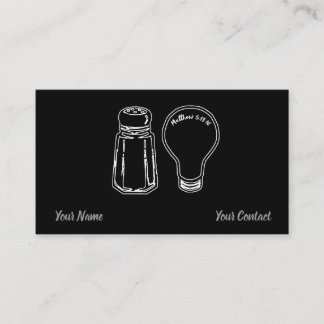 Cartão De Visita Salt & Light