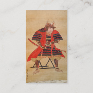 Cartão De Visita Samurai japonês