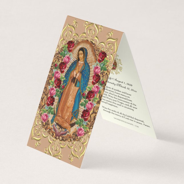 Cartão De Visita Santo Ofício Guadalupe (Frente)