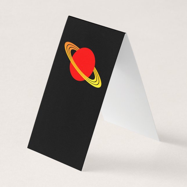 Cartão De Visita Saturno (Frente)