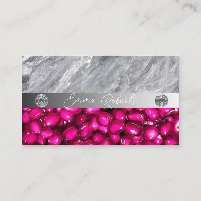 Cartão De Visita Saúde e bem-estar do terapêutico nutricional (Frente)