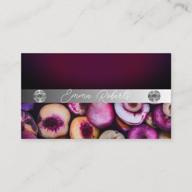 Cartão De Visita Saúde e bem-estar do terapêutico nutricional (Frente)