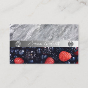 Cartão De Visita Saúde e bem-estar do terapêutico nutricional