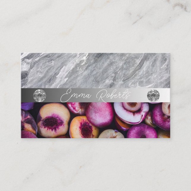 Cartão De Visita Saúde e bem-estar do terapêutico nutricional (Frente)