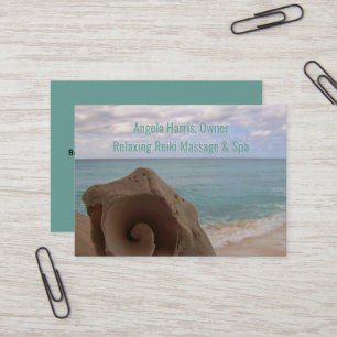 Cartão De Visita Saúde holística alternativa de Reiki   da medici