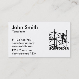 Cartão De Visita Scaffolder