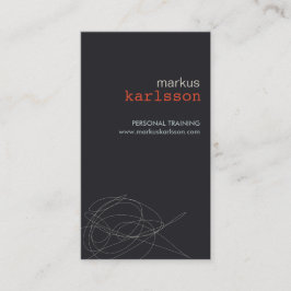 Cartão De Visita SCRIBBLE N.o 2 do DESIGNER