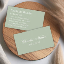 Script Elegante Verde Verde Simples e Moderno