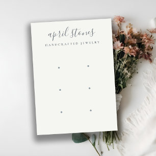 Cartão De Visita Script Preto Branco 3 Olhando Mostra Código QR