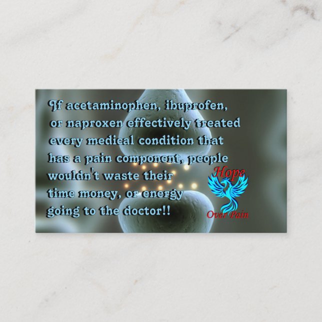 Cartão De Visita Se o OTC foi eficaz/Roteiro Médico Phoenix (Frente)