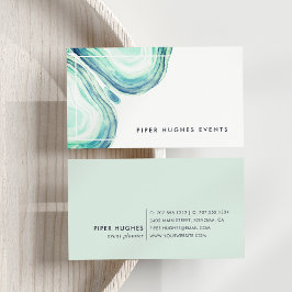 Cartão De Visita Seaglass Geode