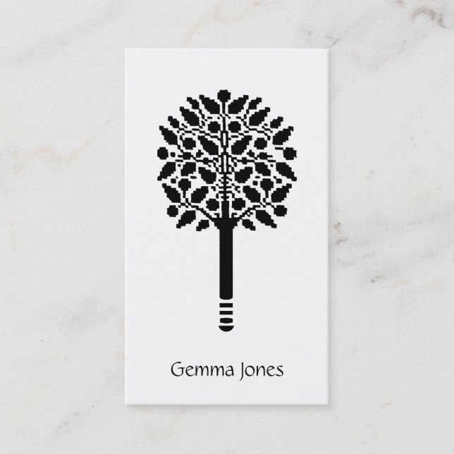 Cartão De Visita Seamstress Embroiderismo Alterações de costura (Frente)