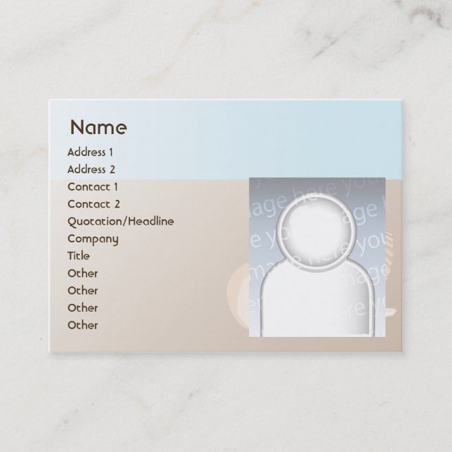 Cartão De Visita Seashells - carnudos (Frente)