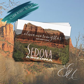 Cartão De Visita Sedona AZ código QR
