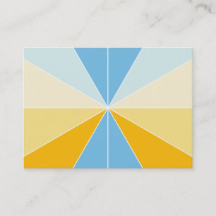 Cartão De Visita Segmentos de cor 04