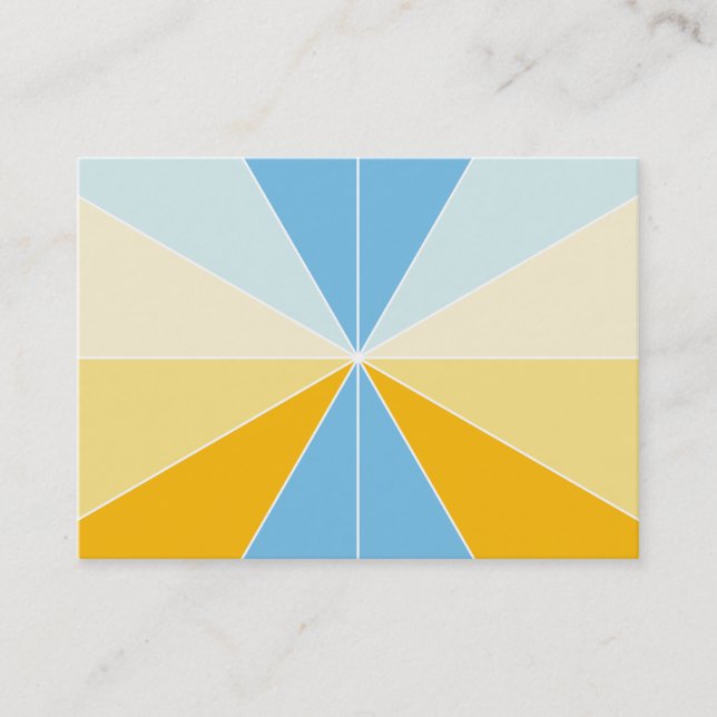 Cartão De Visita Segmentos de cor 04 (Frente)