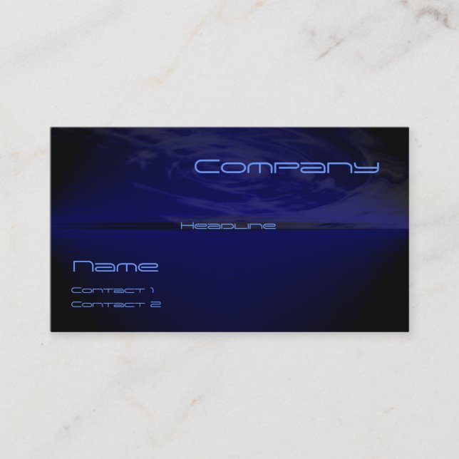 Cartão de visita selvagem do giro (Frente)