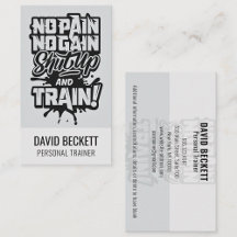 Sem Dor Sem Ganhar Malhação Treinador Personalizáv
